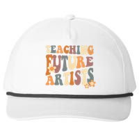 Teaching Future Artists Retro Teacher Students Wo Snapback Five-Panel Rope Hat