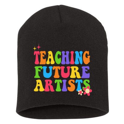 Teaching Future Artists  Short Acrylic Beanie