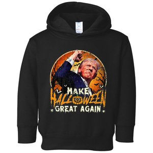 Trump Fight And Make Halloween Great Again Toddler Hoodie