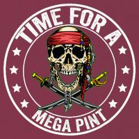 Time For A Mega Pint 16oz Travel Tumbler