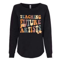 Teaching Future Artists Retro Teacher Students Women Womens California Wash Sweatshirt