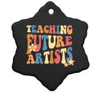 Teaching Future Artists Women Ceramic Star Ornament