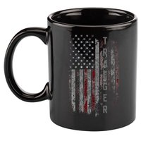Traeger Family American Flag 11oz C Handle Ceramic Mug
