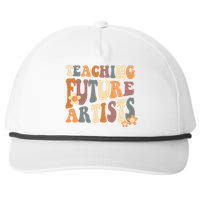 Teaching Future Artists Retro Teacher Students Women Snapback Five-Panel Rope Hat