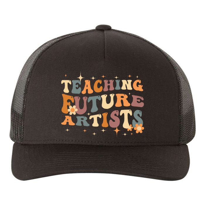 Teaching Future Artists Retro Teacher Students Yupoong Adult 5-Panel Trucker Hat