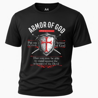 The Full Armor Of God Ephesians 617 Performance Shirt