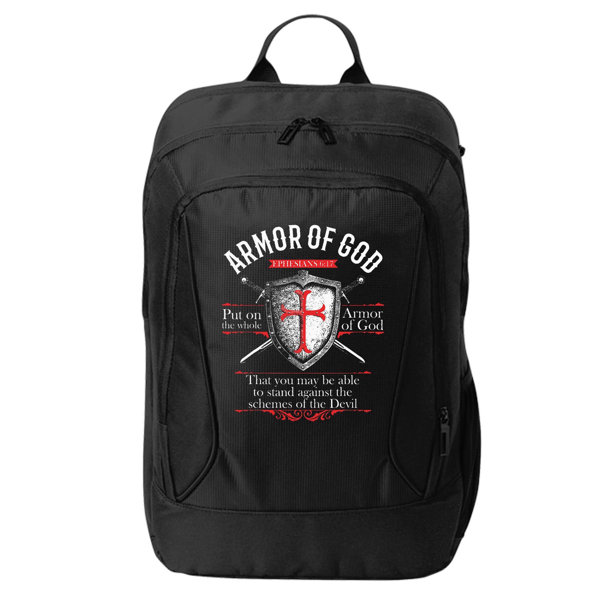The Full Armor Of God Ephesians 617 City Backpack