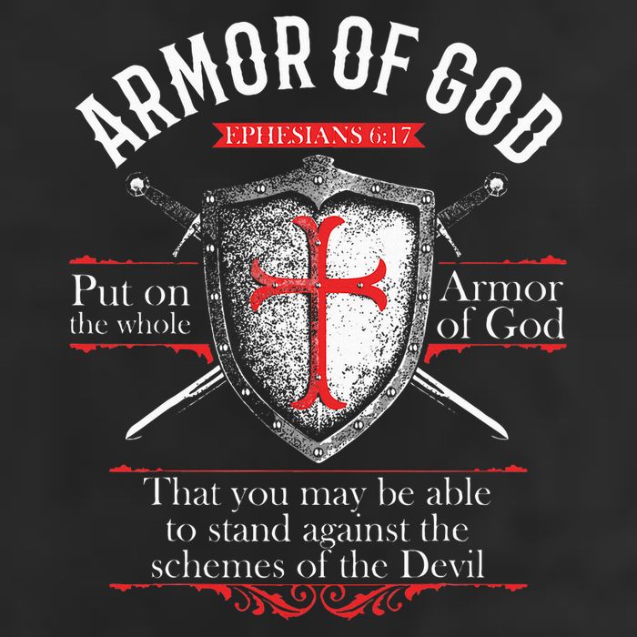 The Full Armor Of God Ephesians 617 Adult Drive Performance Visor