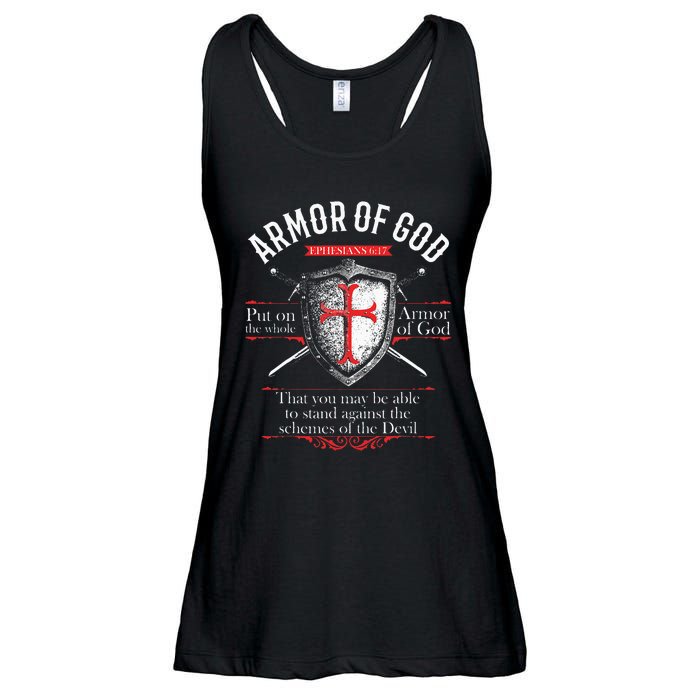 The Full Armor Of God Ephesians 617 Ladies Essential Flowy Tank