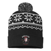 The Full Armor Of God Ephesians 617 USA-Made Snowflake Beanie