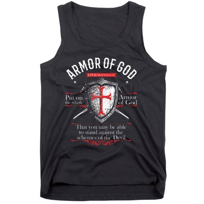 The Full Armor Of God Ephesians 617 Tank Top