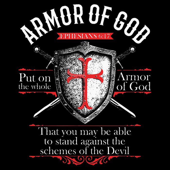 The Full Armor Of God Ephesians 617 Wool Snapback Cap