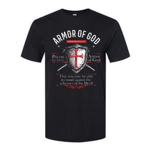 The Full Armor Of God Ephesians 617 Softstyle CVC T-Shirt