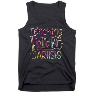 Teaching Future Artists Women Teacher Art Back To School Tank Top