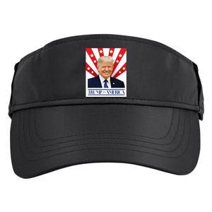 Trump For America 2024 Presidential Election Adult Drive Performance Visor