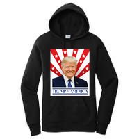 Trump For America 2024 Presidential Election Women's Pullover Hoodie