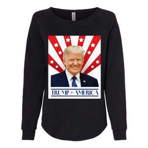 Trump For America 2024 Presidential Election Womens California Wash Sweatshirt