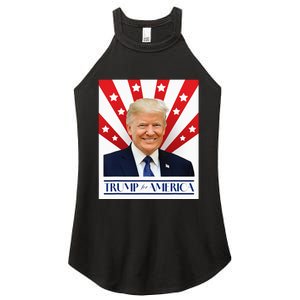 Trump For America 2024 Presidential Election Women's Perfect Tri Rocker Tank