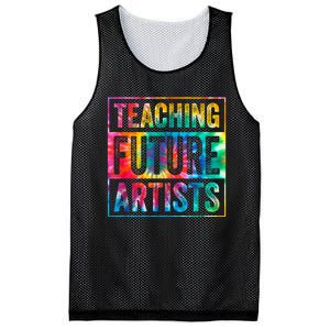 Teaching Future Artists Retro Teacher Mesh Reversible Basketball Jersey Tank