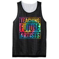 Teaching Future Artists Retro Teacher Mesh Reversible Basketball Jersey Tank