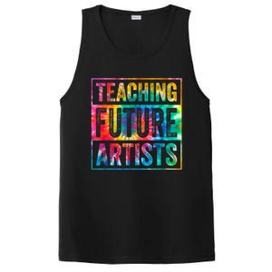 Teaching Future Artists Retro Teacher PosiCharge Competitor Tank