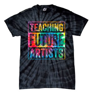 Teaching Future Artists Retro Teacher Tie-Dye T-Shirt