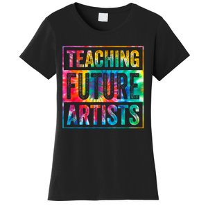 Teaching Future Artists Retro Teacher Women's T-Shirt