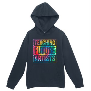 Teaching Future Artists Retro Teacher Urban Pullover Hoodie