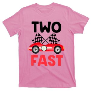 Two Fast Birthday Shirt 2 Fast 2 Curious Decorations 2nd T-Shirt