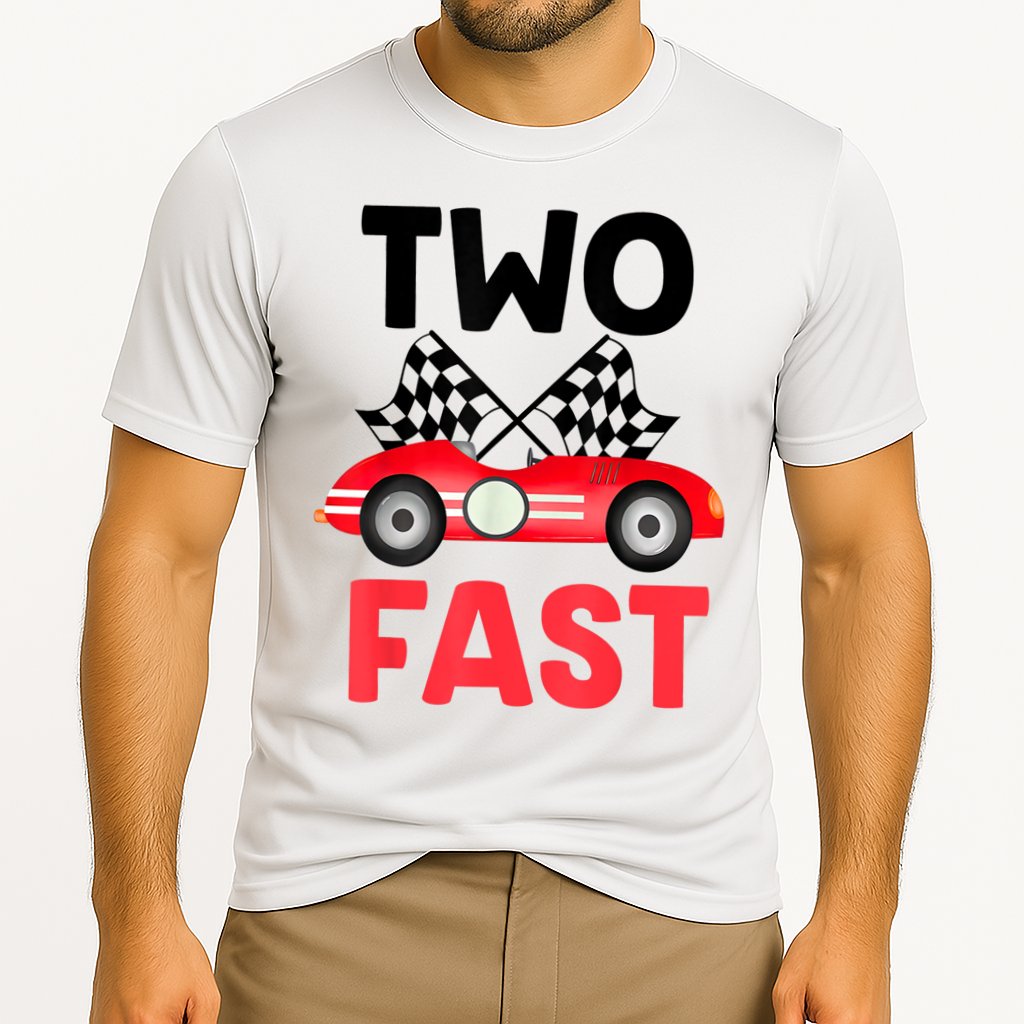 Two Fast Birthday Shirt 2 Fast 2 Curious Decorations 2nd Cooling Performance Crew T-Shirt