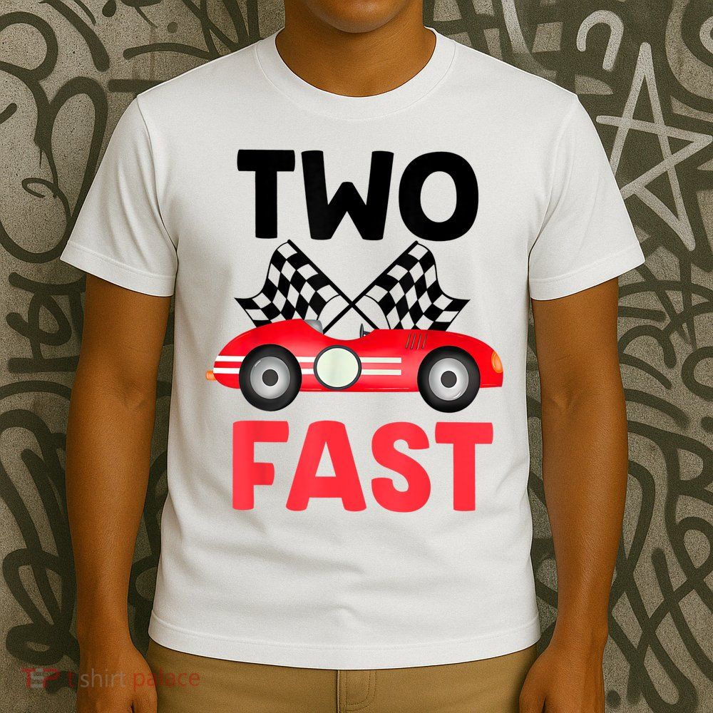 Two Fast Birthday Shirt 2 Fast 2 Curious Decorations 2nd T-Shirt