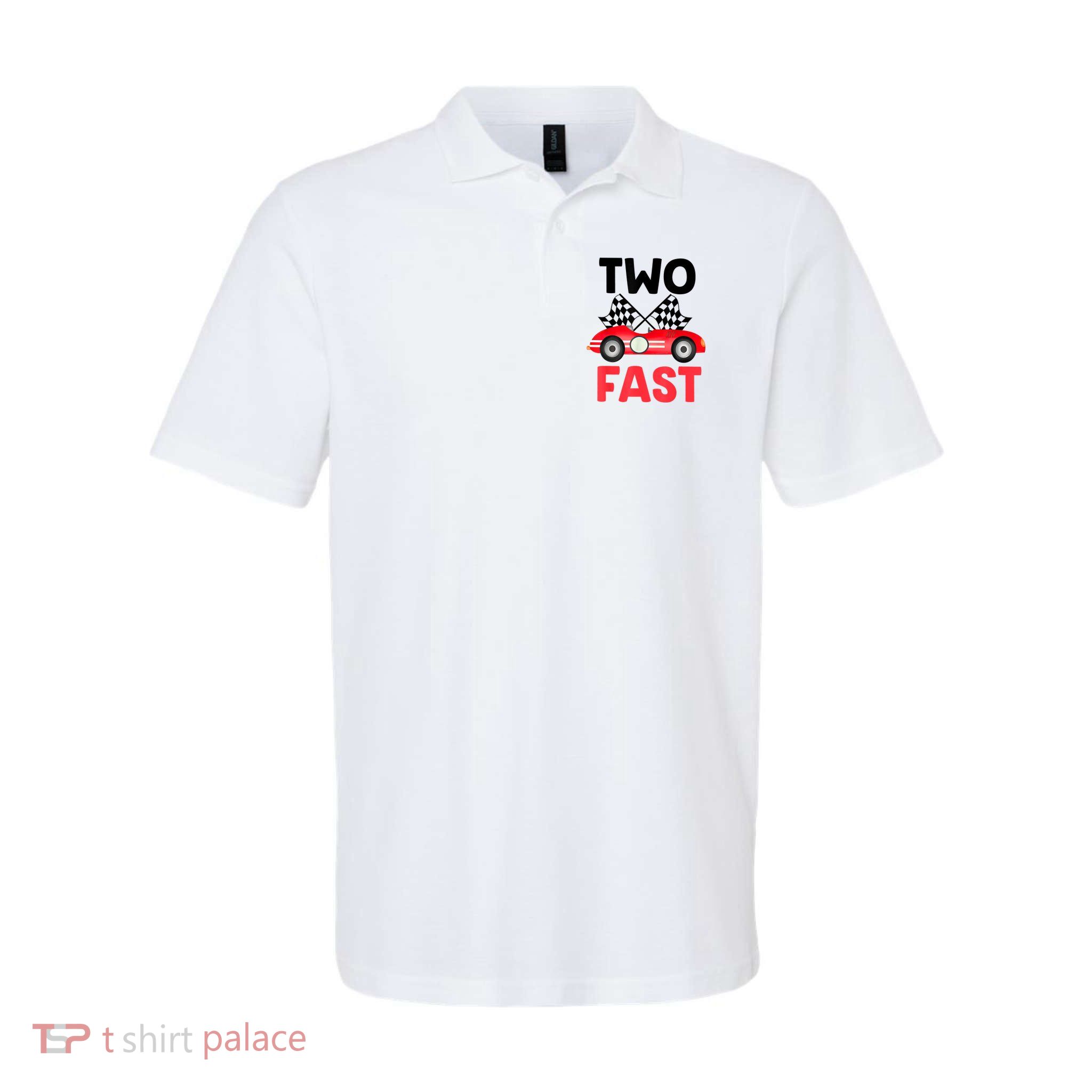 Two Fast Birthday Shirt 2 Fast 2 Curious Decorations 2nd Polo