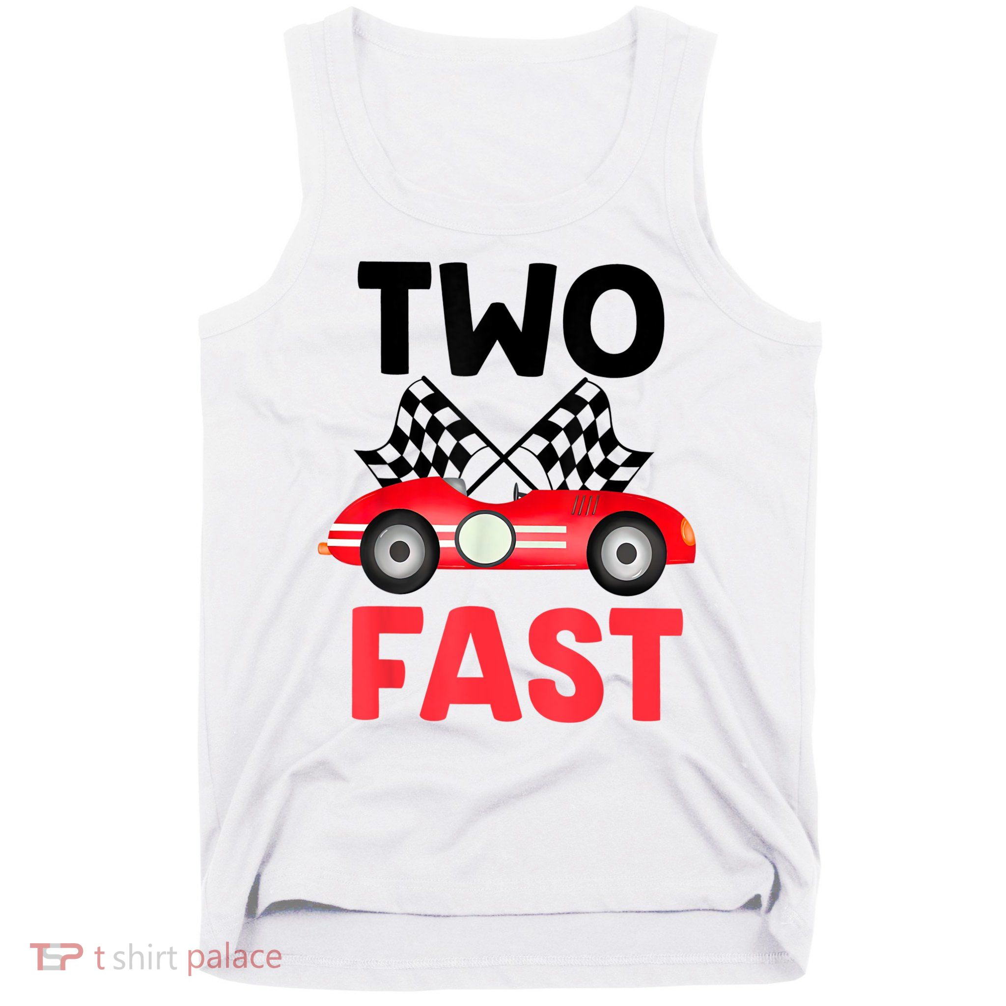 Two Fast Birthday Shirt 2 Fast 2 Curious Decorations 2nd Tank Top