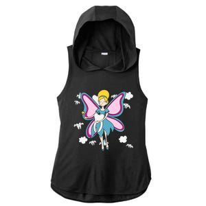 Tooth Fairy Beautiful Play School Costume Meaningful Gift Ladies PosiCharge Tri-Blend Wicking Draft Hoodie Tank