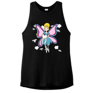 Tooth Fairy Beautiful Play School Costume Meaningful Gift Ladies PosiCharge Tri-Blend Wicking Tank