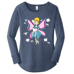 Tooth Fairy Beautiful Play School Costume Meaningful Gift Women's Perfect Tri Tunic Long Sleeve Shirt