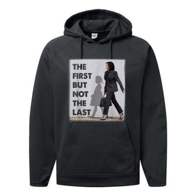 The First But Not The Last Kamala Harris Ruby Bridges Madam Performance Fleece Hoodie