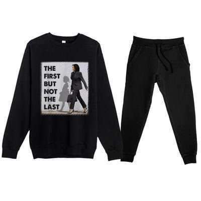 The First But Not The Last Kamala Harris Ruby Bridges Madam Premium Crewneck Sweatsuit Set