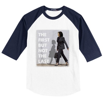 The First But Not The Last Kamala Harris Ruby Bridges Madam Baseball Sleeve Shirt