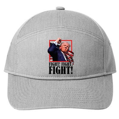 Trump Fist Bump 2024 President Red 7-Panel Snapback Hat