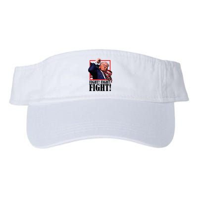 Trump Fist Bump 2024 President Red Valucap Bio-Washed Visor