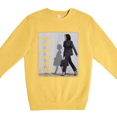 The First But Not The Last Kamala Harris Ruby Bridges Madam Premium Crewneck Sweatshirt