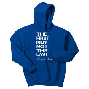 The First But Not The Last Biden Harris Madam Vice President Gift Kids Hoodie