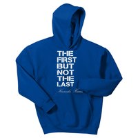 The First But Not The Last Biden Harris Madam Vice President Gift Kids Hoodie