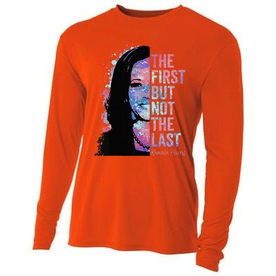 The First But Not The Last Madam President Harris Cooling Performance Long Sleeve Crew