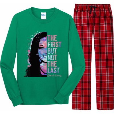 The First But Not The Last Madam President Harris Long Sleeve Pajama Set