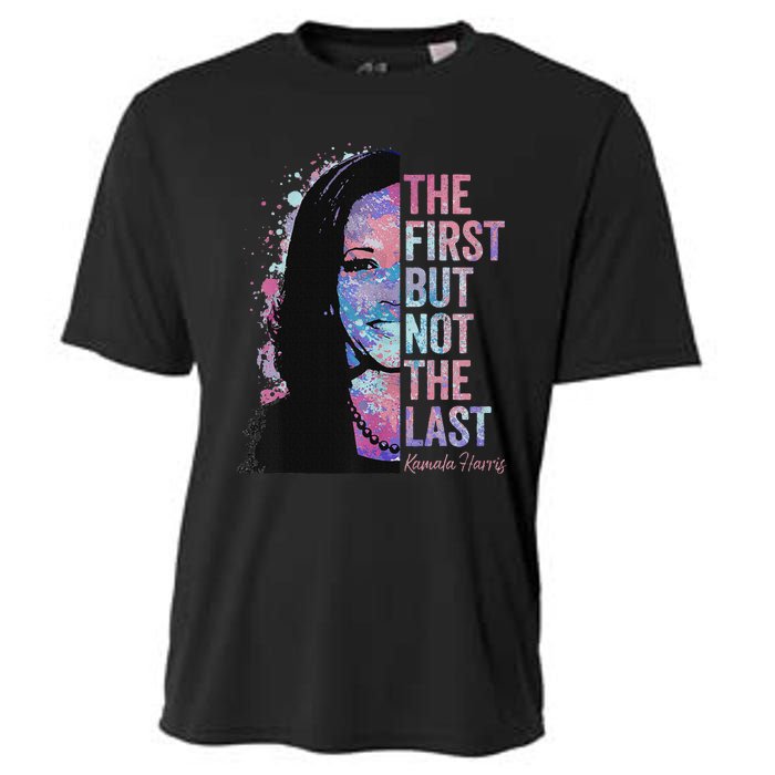 The First But Not The Last Madam President Harris Cooling Performance Crew T-Shirt