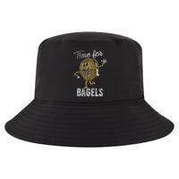 Time For Bagels Breakfast Food Cool Comfort Performance Bucket Hat