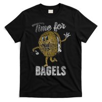 Time For Bagels Breakfast Food T-Shirt