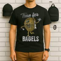 Time For Bagels Breakfast Food T-Shirt